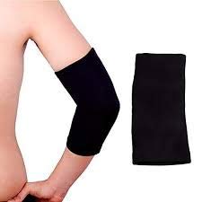 Spandex Cathect Arm Compression Sleeves Elbow Support Sports Elbow Cap Pain|Sports Activities |Gym|For Men & Women [Black] (1 Pair) ( Size M ) (B09FXS64P2) Amazon Price History, Amazon Price Tracker