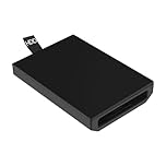 Create idea Hard Drive Disk Cover Replacement Enclosure Case Shell Internal HDD Hard Disk Drive Shell Case Cover Compatible with Xbox 360 Slim Black Plastic