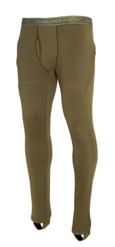 Muddy Outdoors Men's Nucleus Heated Base Layer Pants Brown Clay Large