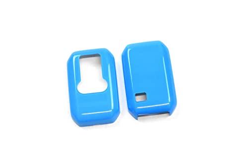 SecondStage スズキ スマートキーカバー キーケース Type22 ハイブリッド車専用 スライドドアタイプ クリアシアン スイフト ハスラー スペーシア ソリオ など S030CYA