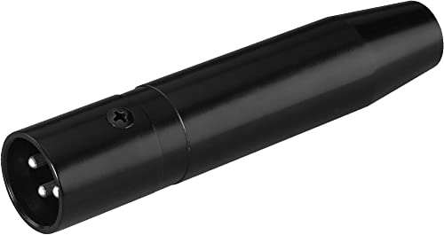 Adaptateur alimentation fantôme avec Mini XLR à XLR en métal blindé