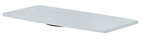 Convenience Concepts Designs2Go Xl 37 Inch Single Tier Swivel Riser, White #TOP16