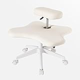 Hauteur réglable : les sièges à 2 niveaux ont chacun une hauteur réglable de 10 cm. Vous pouvez régler la hauteur de la chaise de posture selon vos besoins, adaptée à différentes hauteurs de bureaux et de corps humains.