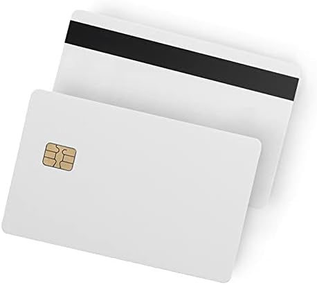 JYJRRFID SLE4442 Chip Card with PVC, CR80 SLE4442 Blank Card, Suitable for Hotel Key Cards/Access Control Systems (100)