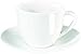 Produktbild ASA Cappuccino Tasse m. Unterer ATABLE 0,25l 1929013 ! Vorteilsset beinhaltet 12 x den genannten Artikel und Set mit 4 EKM Living Edelstahl Strohhalme