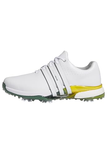 adidas Herren Tour360 24 Golfschuhe, Footwear White Collegiate Green Yellow, 44 2/3 EU adidas Herren Tour360 24 Golfschuhe, Footwear White Collegiate Green Yellow, 44 2/3 EU