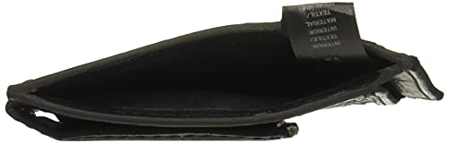 Fossil Men's Ingram Leather Magnetic Card Case With Money Clip Wallet, Black, (Model: Ml3235001) #TOP4