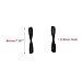 10PCS Mini Propellers 46mm 2-Blades Nylon Positive and Negative Propellers for RC Airplane Plane Helicopter DIY Model Toy Accessories