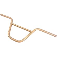 KHE BMX Handlebar 9 Inch Gold Clamp Ribbed Only 1.79lbs Width 720 mm