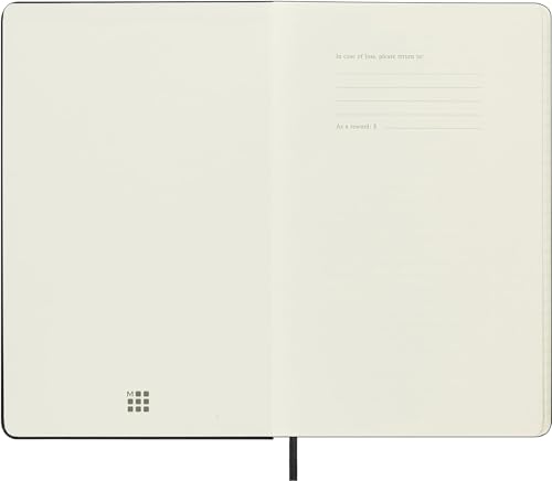 Moleskin Weekly Planner, Vertical Pro 12-Month Agenda 2025, HardCover and Elastic Closure, Black Color, Large Format 13x21 cm - Image 4