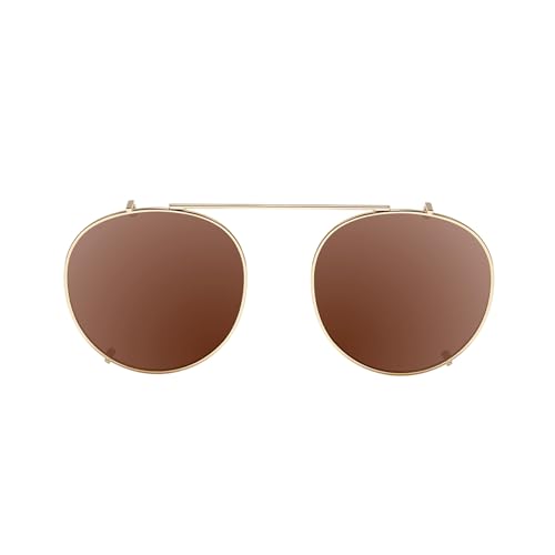 TIJN Henk Clip-On Polarized Sunglasses,Portable UV Protection Sun Glasses Lens,Only for Henk Frames