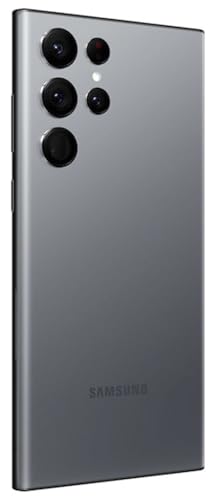 Image of Samsung Galaxy S22 Ultra 5G, US Version, 256GB, Graphite - Unlocked (Renewed)