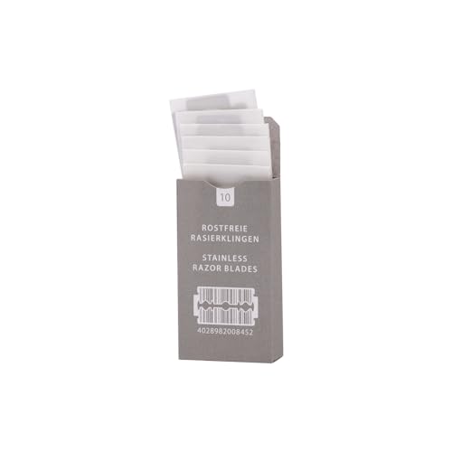 Mühle Rasierhobel-Klingen 10er Pack aus rostfreiem Stahl