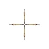 ocpcrn Car Diesel Glow Plug Set for Skoda for Octavia 1Z3 1Z5 Diesel 2004 2005 2006 2007 2008 2009