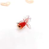 Acrylic Goldfish Pendant Charm Colorful Goldfish Ornament DIY Pendant Making Charm for Bracelet Necklace Earrings Keychain Craft(4)