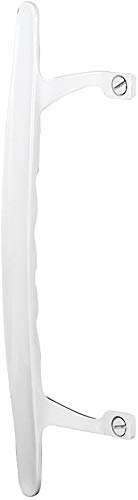 Prime-Line C 1196 6-5/8 In. White Painted Diecast Sliding Patio Door Pull Handle (Single Pack)