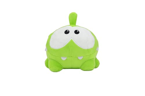 Om Nom Plush Toy – 7.5" Soft Stuffed Animal from Cut The Rope Game – Official Zeptolab Collectible – Cuddly Green Monster Gift for Kids & Fans - Image 3