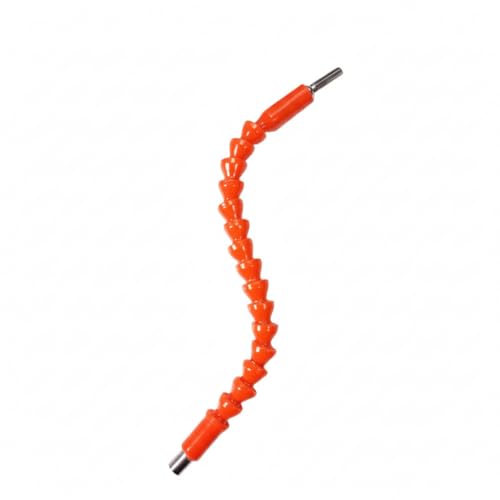 Miniatura 5 de Taladro Eléctrico Universal, Extensión De Eje Flexible Naranja De 300 Mm Para Destornillador Manual Y Eléctrico, Soporte De Taladro Multifunción De Flexión De 360 Para Espacios Reducidos