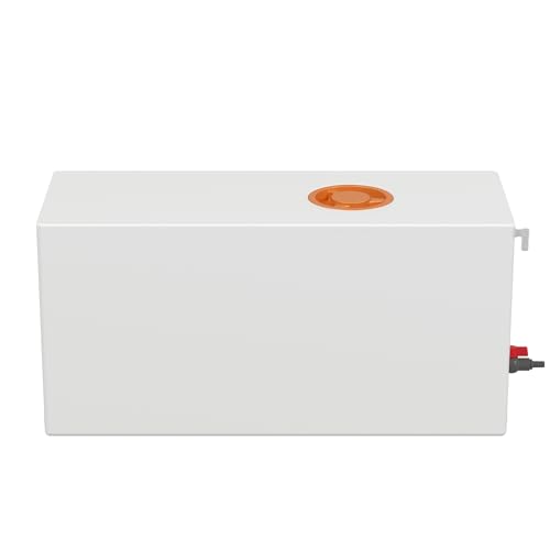 Image of TORVA 30 Gallon Fresh Water Tank, BPA Free Water Tank for Drinking, Cooking, Cleaning, Showering, Portable Water Storage for Campers, Trailers, Motorhomes, RVs (34'' x 13'' x 16.5'')