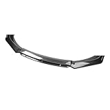 for Audi A4 Avant B7 8E 2004-2026 Front Bumper Lip Compatible Splitter Lip Decorative Car Body Kit Extension Accessories,B/Carbon Fiber Black