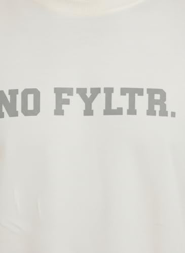 Image of FYLTR Men's Relaxed Fit Oversized T-Shirt | Cotton Blend | Round Neck and Half Sleeves Casual T-Shirt | Comfortable Summer Wear