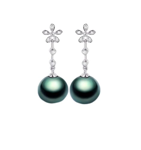 Sublimez vos soirées avec ces boucles d'oreilles perle noire Tahiti