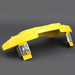 Amazon | AOOAアルミキャリパーカバーイエロー、ブラックキャラクター