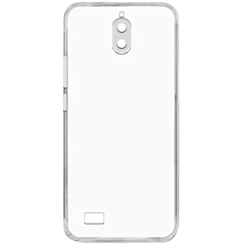 Image of COVERBLACK Silicone Back Cover for JioFi Jio Phone Next - Transparent