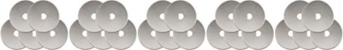 Fiskars 95287097J Rotary Cutter Replacement Blades, 45mm, 5 Pack of 5