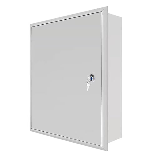 Caja Eléctrica Empotrada De Acero Laminado, Armario Eléctrico Exterior De Pared, Caja De Control Para Interruptores(50x60cm)