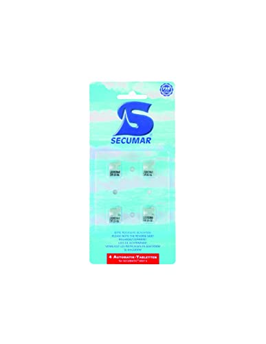 Secumar Auslösetablette Blister 4er Pack, Variante:Auslösetabletten für SECUMATIC 4001S Cover