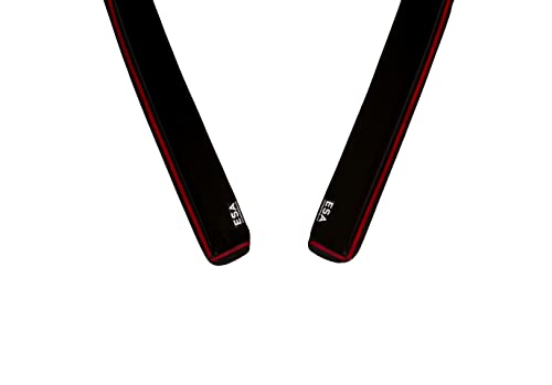 London Auto Style WA Wind-Sun-Rain Deflector Compatible with VW Caddy MK3 and MK4 2004-2020 2 Doors 2 Pieces, Gloss Black - Image 5