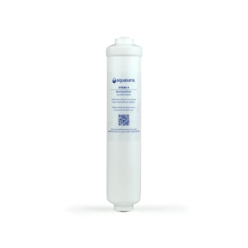 Image of Aquasana SmartFlow Reverse Osmosis Water Filter Remineralizer Replacement Lasts 6 Months - Not Compatible with OptimH2O - Replacement only