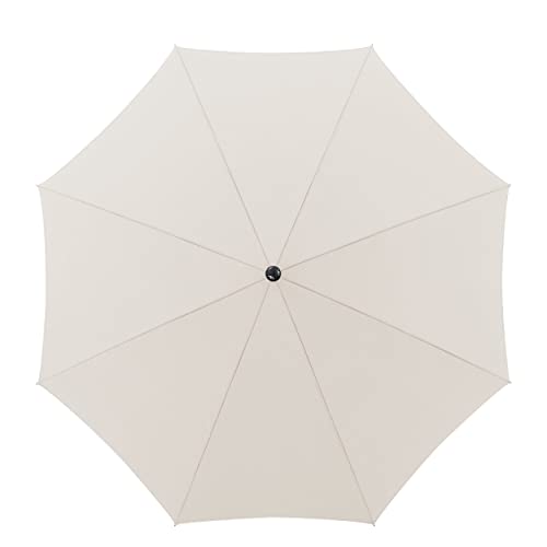 Doppler Rethink Parasol 200 cm Natural, Round Umbrella for Balcony & Patio, Sustainable, Weatherproof - Image 4