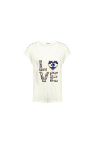 T-shirt col V fantaisie Deeluxe idéal pour une tenue de bureau décontractée