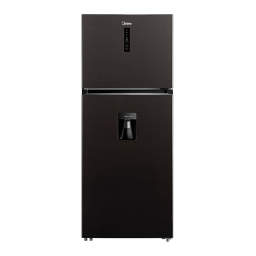 La Mejor Lista de Refrigerador Midea . 42 Midea MDRT580MTM28WD Refrigerador Top Mount Inverter Quattro, 15 Pies Cúbicos, Jazz Black