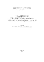 I Cartulari Di S. Pietro in Maone Presso Rovigo (Sec. XII-XV) 8883346866 Book Cover