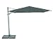 Produktbild Suncomfort by Glatz Sonnenschirm Varioflex, stone grey, 300 x 300 cm quadratisch, Gestell Aluminium, Bespannung Polyester, 30 kg