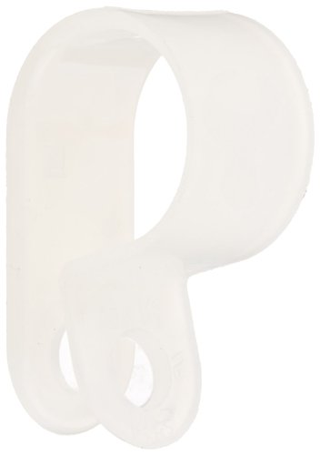 Abrazadera de cable de nailon de 0.562 pulgadas de diámetro y 0.5 pulgadas de ancho natural 2