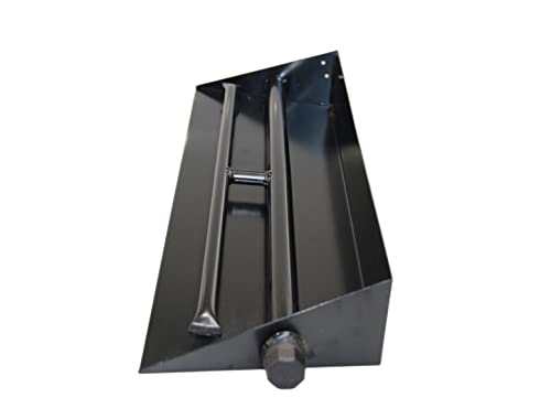 18inch-24inch Burner Pan for Gas Fireplace Gas Fireplace Burner (22 Inch Two Pipe) Appearance Patent applied