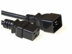 Microconnect 0.5M C19 - C20 Cavo Di Alimentazione Nero 0,5 M Accoppiatore C19 Accoppiatore C20