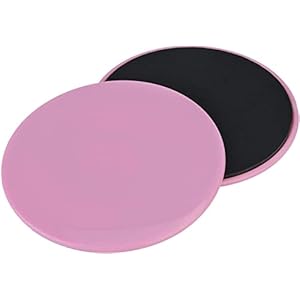 Tuokay 2pcs Dual Sided Gliding Discs Core Sliders for Home Fitness Workout, Abdominal & Full Body Exercises, Dual Sided Exercise Sliders Discs for Use on Carpet & Hard Floors