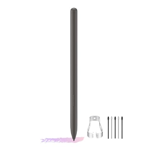 Galaxy Tab S9 FE S Pen Replacement for Samsung Galaxy Tablet S9 FE Stylus - Air Command, Magnetic Attraction, Compatible with Tablet S9 FE/S10 FE Stylus Pen (Gray)