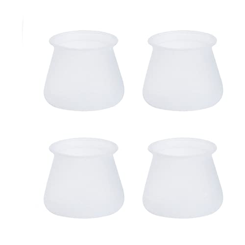Protège pieds universel silicone élastique anti-bruit blanc - 2