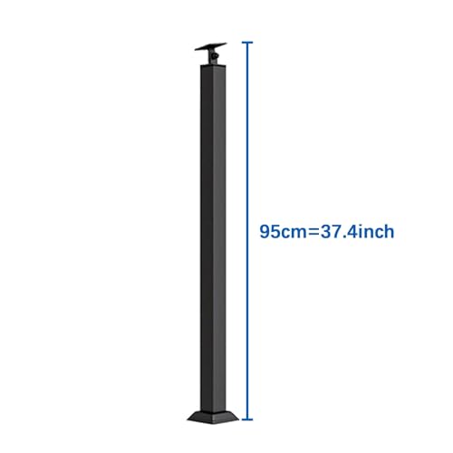 Rampe d'escalier 95 cm de hauteur pour sécuriser vos marches extérieures - 3