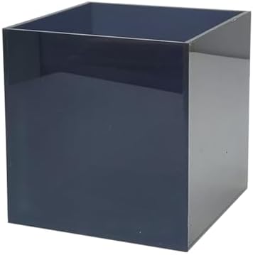 Acrylic Display Risers for Desserts & Jewelry - 5 Sizes, Hollow Bottom Stands, Blue 30cm (12in) - Perfect for Showcasing Collectibles & Character Figures