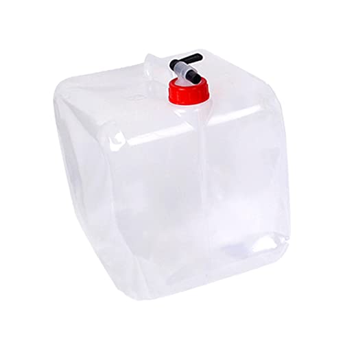 BESPORTBLE contenedor de Agua Plegable Largo contenedor de Agua al Aire Libre contenedores de Agua para Acampar Fregadero Plegable para Acampar depósito de Agua Cargador de Agua Jarra de Agua