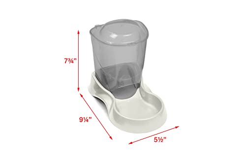 Van Ness Pets Extra Small Auto Gravity Feeder, 1.5 Pound Capacity for Dogs and Cats, White - Image 4