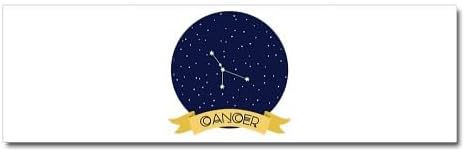 CafePress Constellation Cancer Car Magnet 10 X 3 10