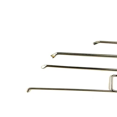 TPM Go 4pcs Lock Pick Set for Tumbler Lock Mortice Lock Lever Pick Wires - Image 2